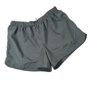 Running Shorts Womens M Black Elastic Toggle Waist Athletic Gym Workout